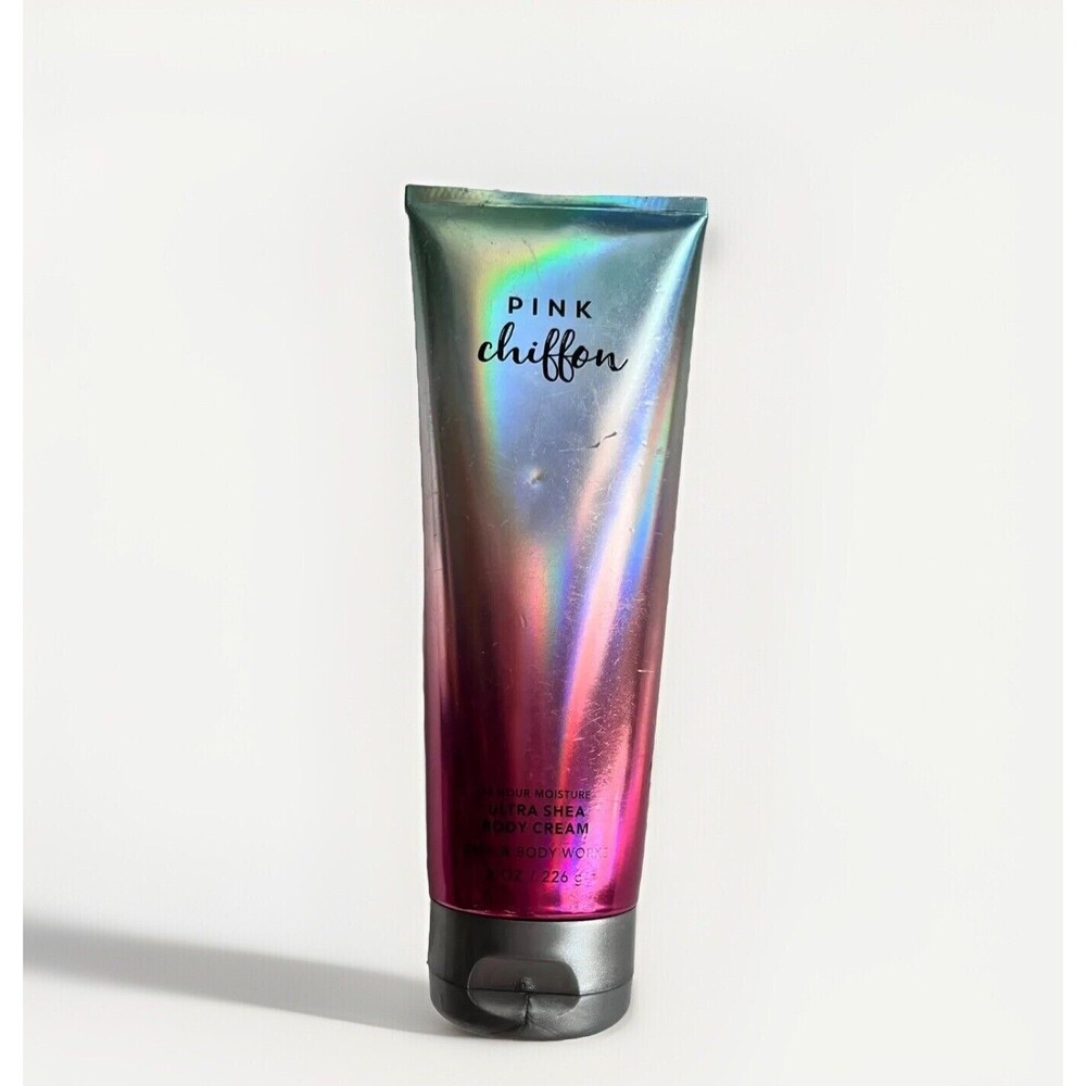 Bath & Body Works Pink Chiffon Ultra Shea Body Cream 8 oz NEW